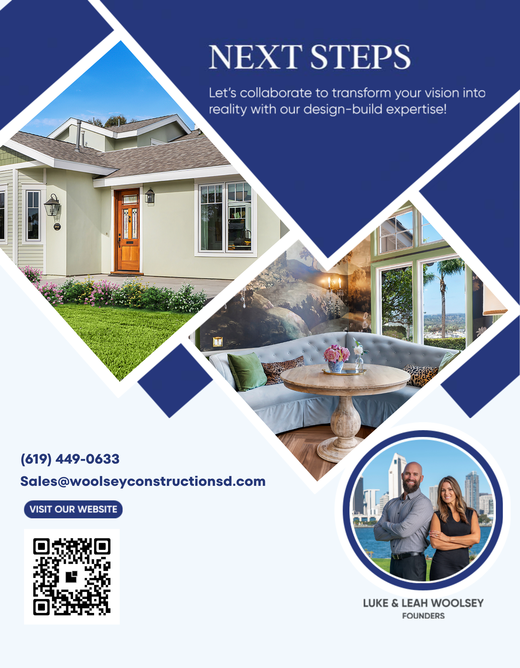 Woolsey Construction San Diego - Custom Home Builder