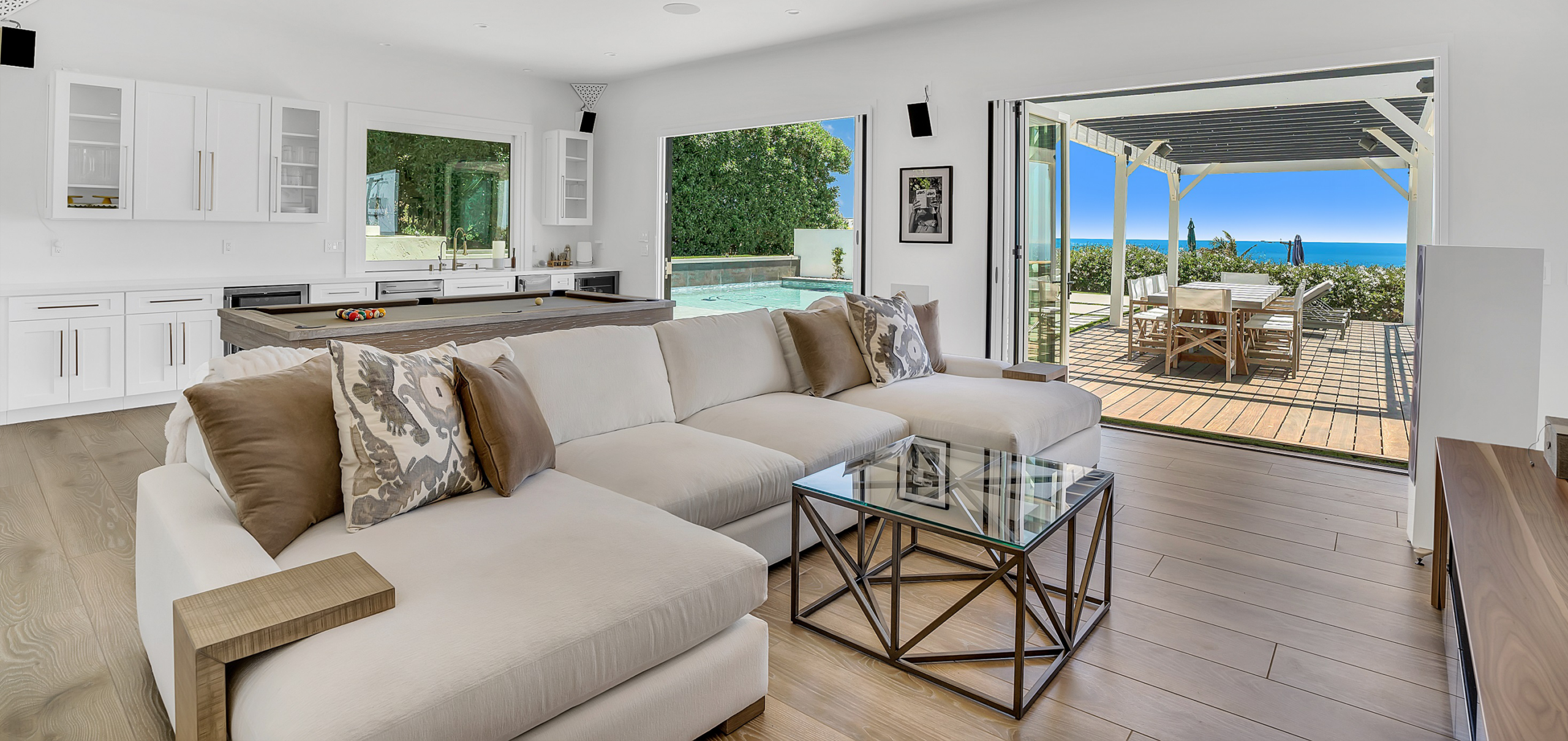 La Jolla Design-Build Project new outdoor addition pool house