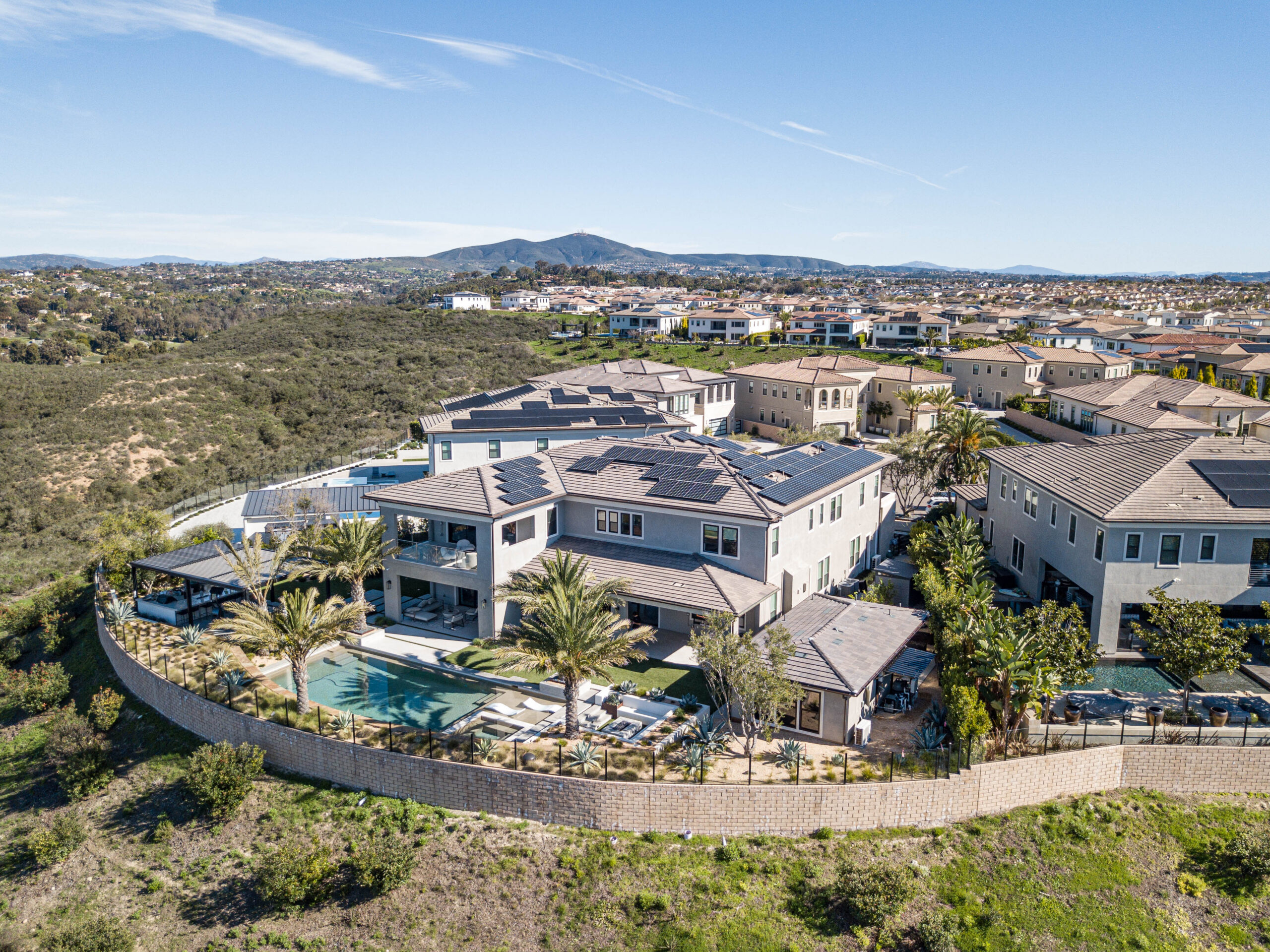 carmel valley outdoor living pool area ADU